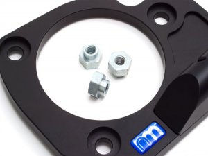 MINI Cooper S and JCW  Billet Aluminum Tie-Bar by NM Engineering (R55 / R56 / R57 / R58 / R59 Models) - Black